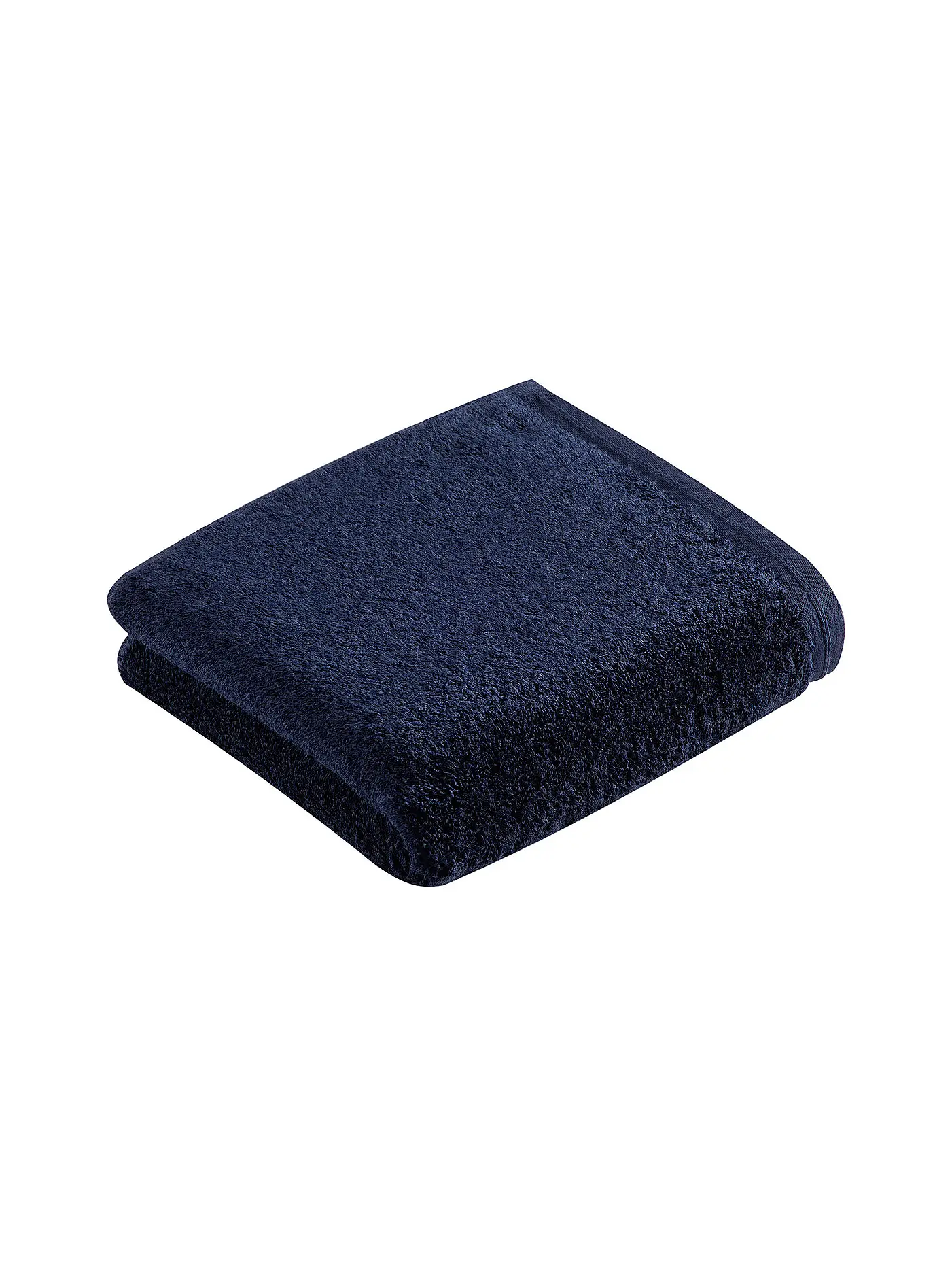 VOSSEN | Handtuch VEGAN LIFE 50x100cm Marine Blau | 